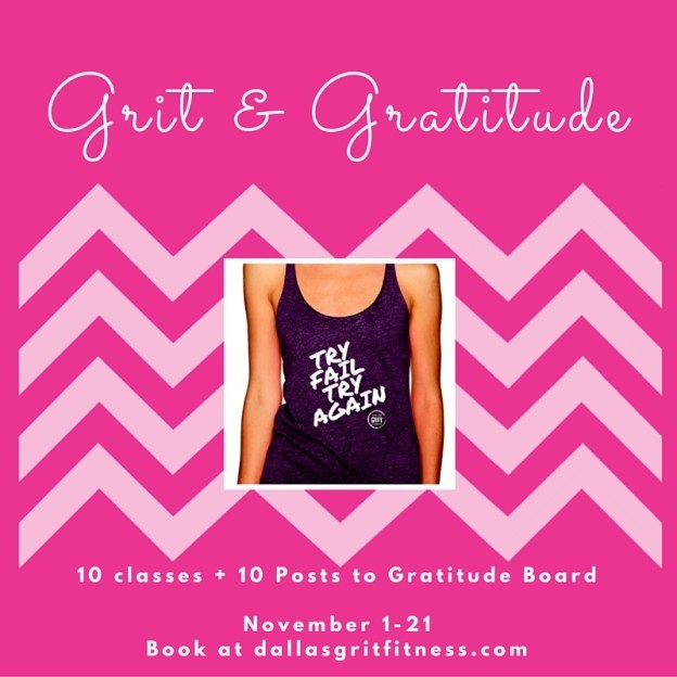GRIT and Gratitude Fitness Challenge